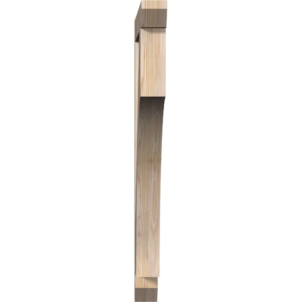 Westlake Slat Smooth Bracket, Douglas Fir, 3 1/2W X 36D X 44H